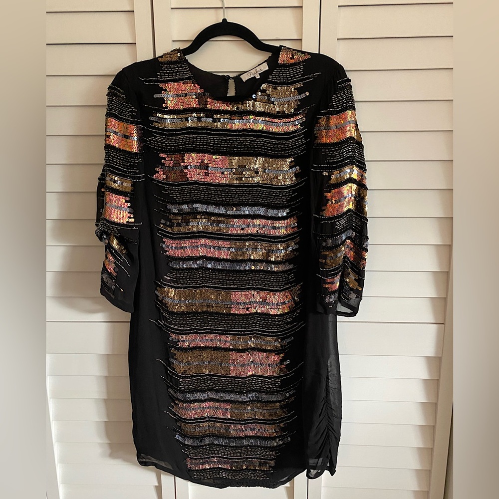 Parker Sequin Cocktail Dress